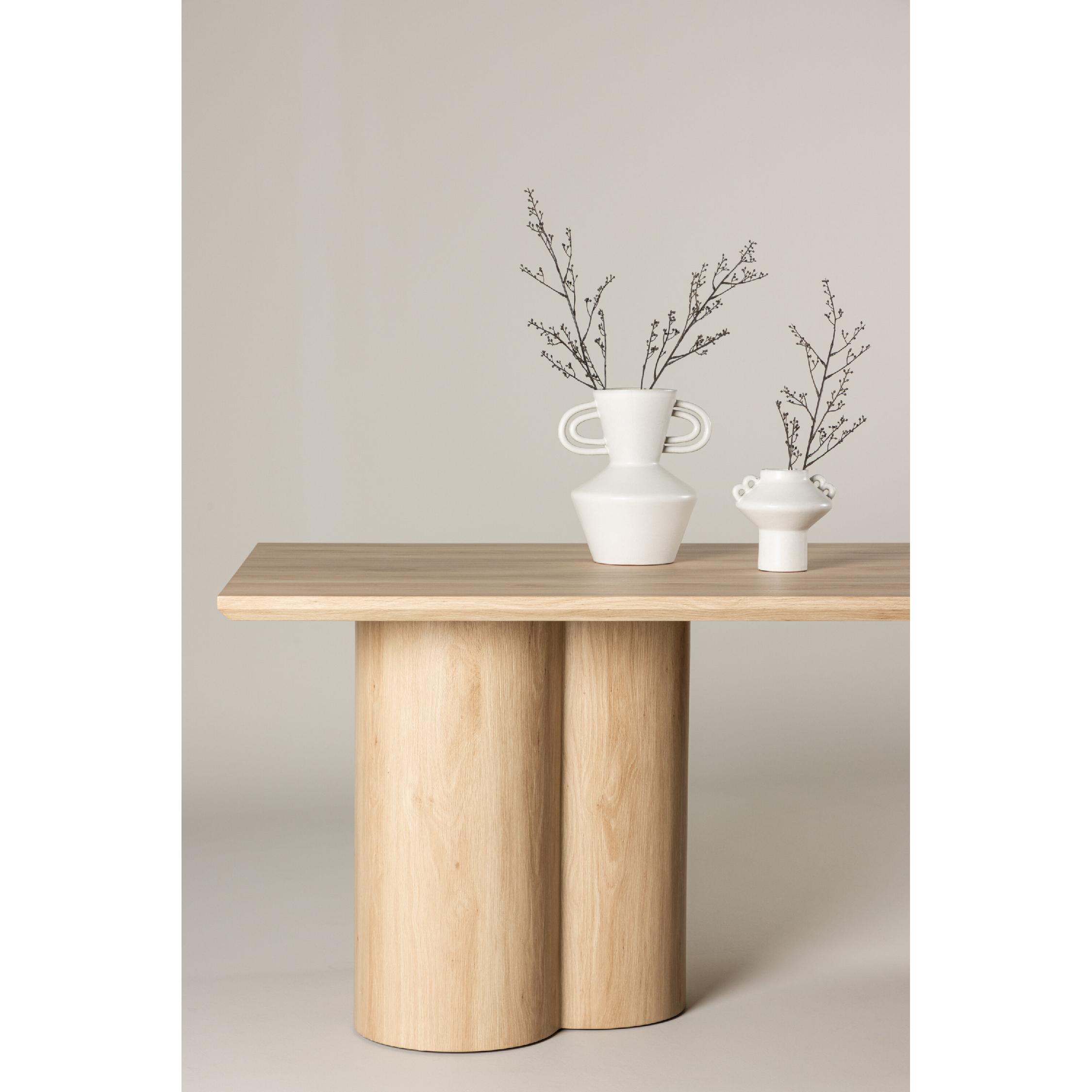 Runo eettafel whitewash 100x210 cm afbeelding 14