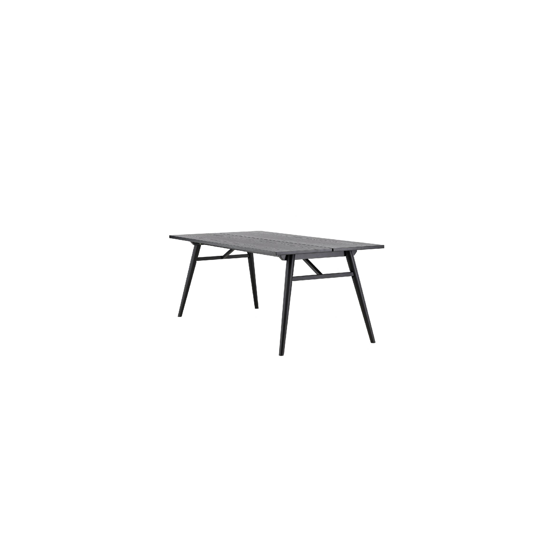 Eettafel Zwart Geborsteld afbeelding 5