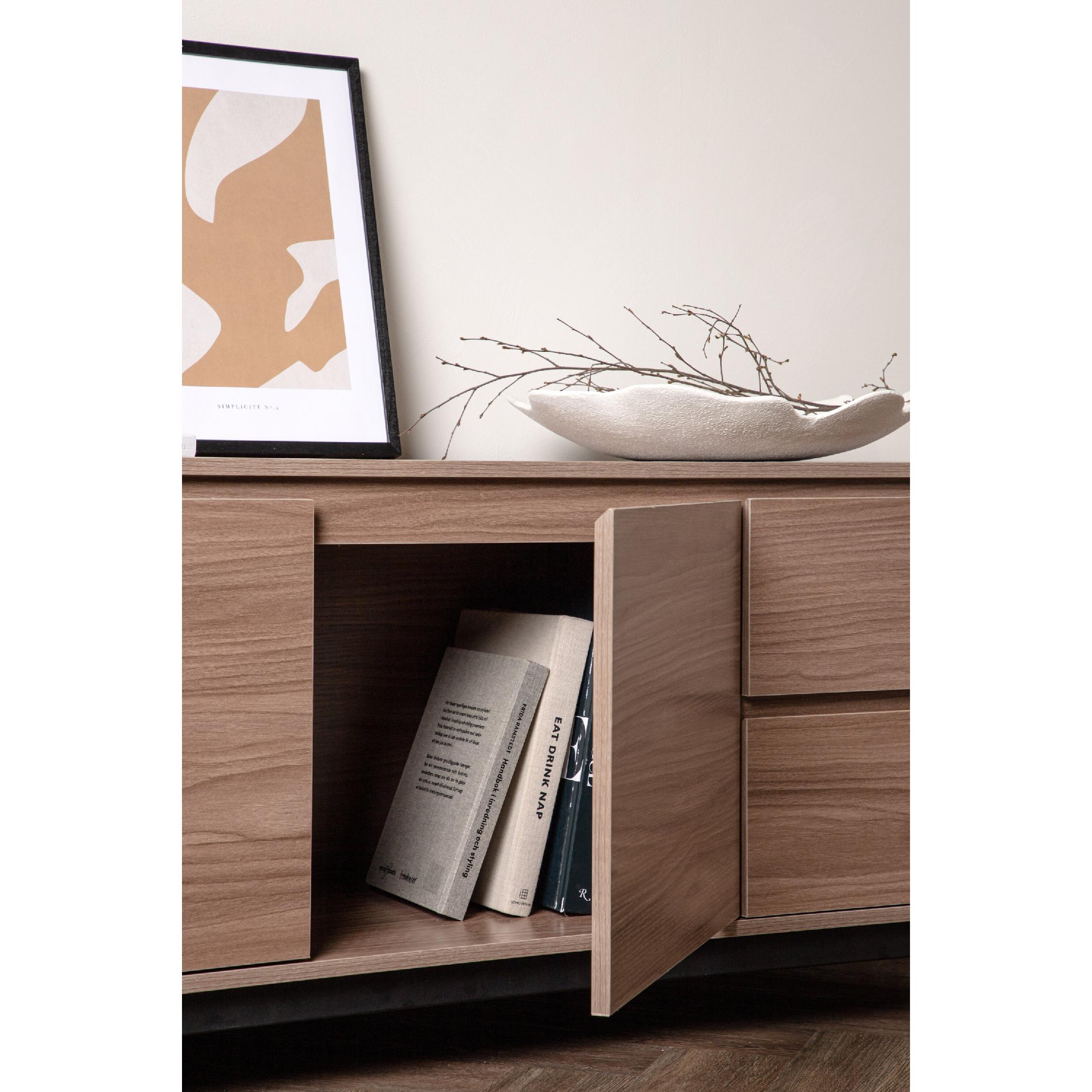 Glenwood Dressoir Walnoot afbeelding 10