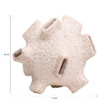 beige ornament, decoratief object, ornament, ornament beige, beige woonaccessoires, ornament van keramiek, decoratie, keramische ornament,