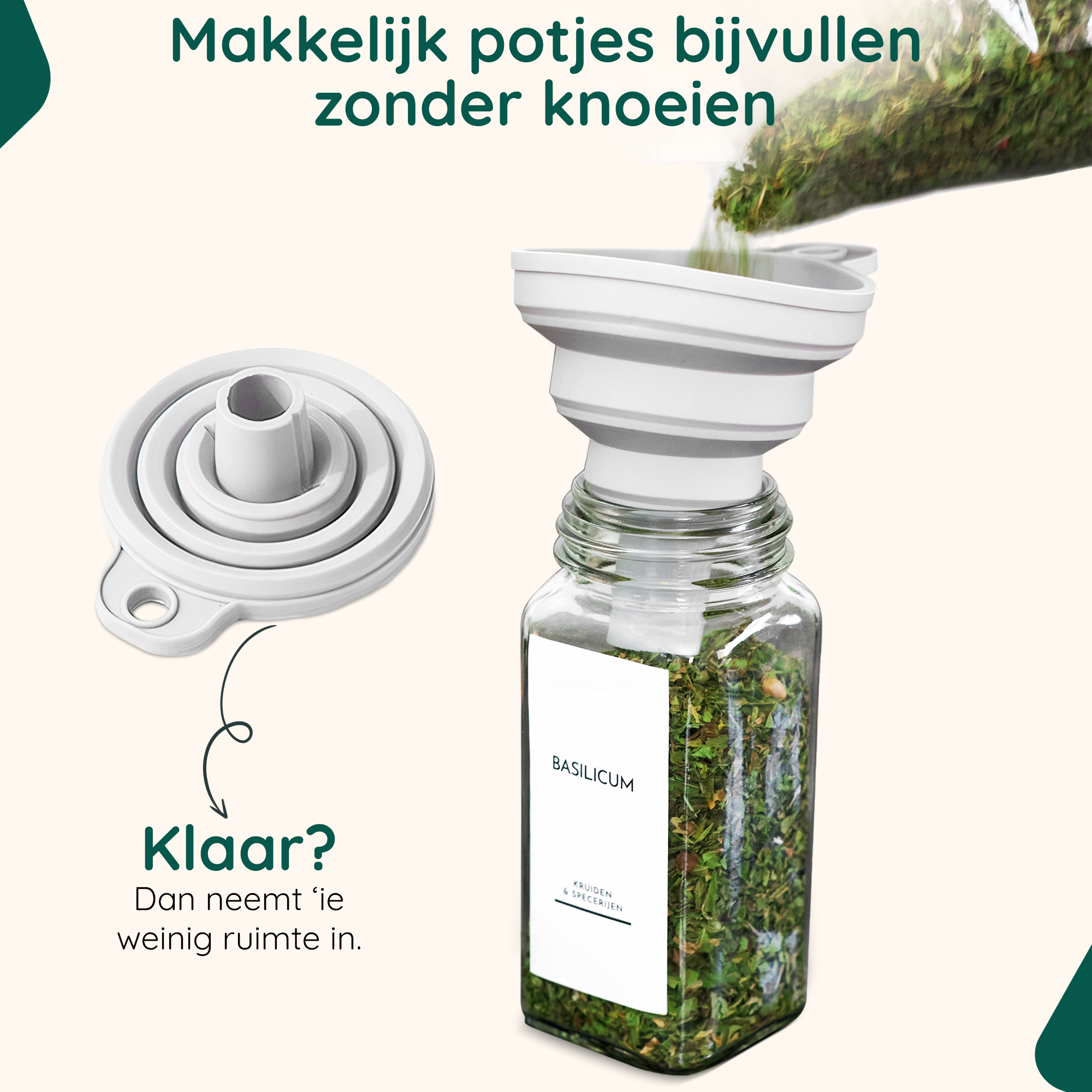 Kruidenpotjes set met labels afbeelding 6