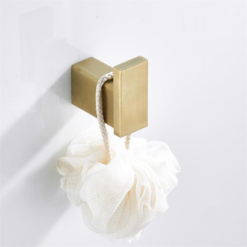Gouden handdoekhaak badkamer afbeelding 5