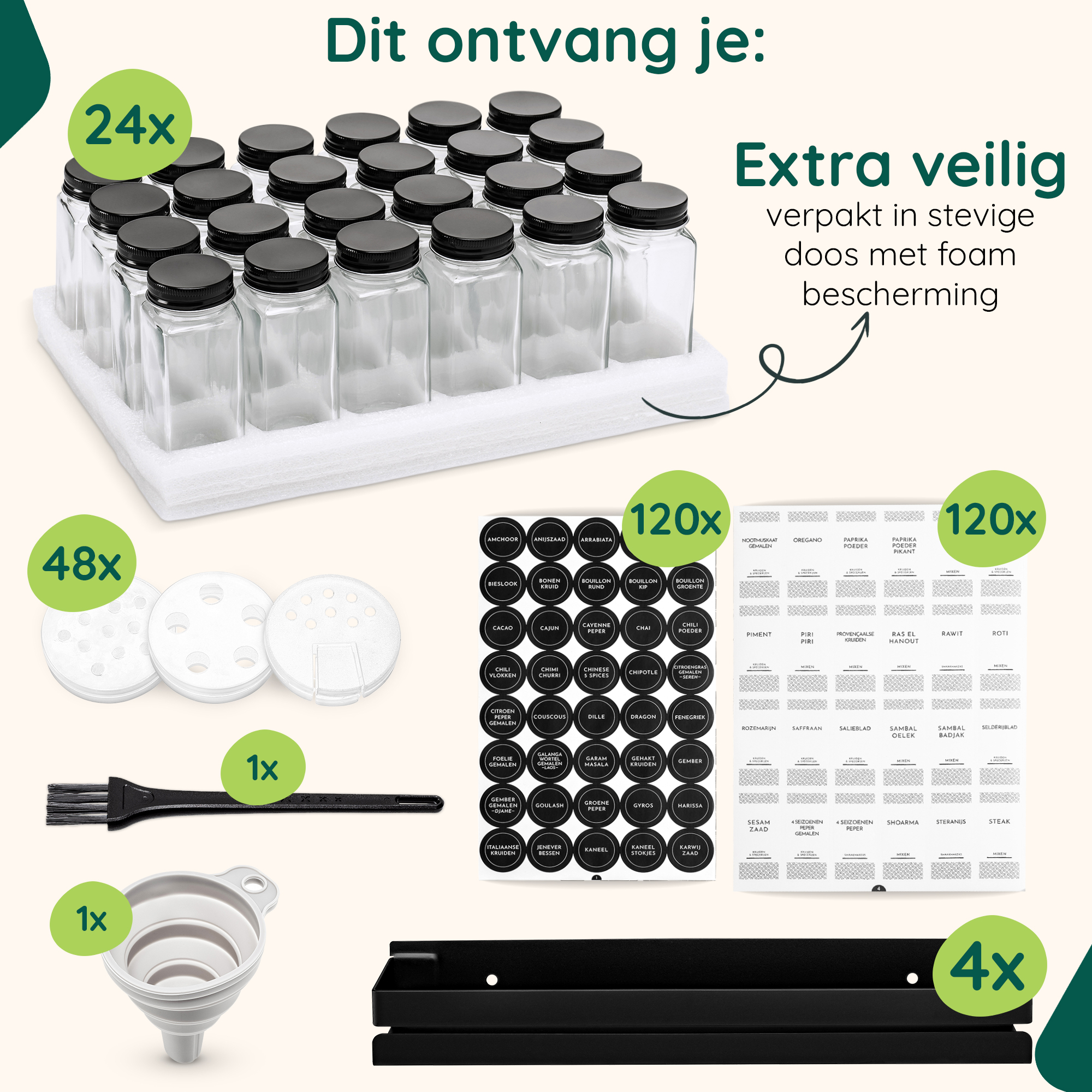 Kruidenrek ophangbaar zwart afbeelding 4