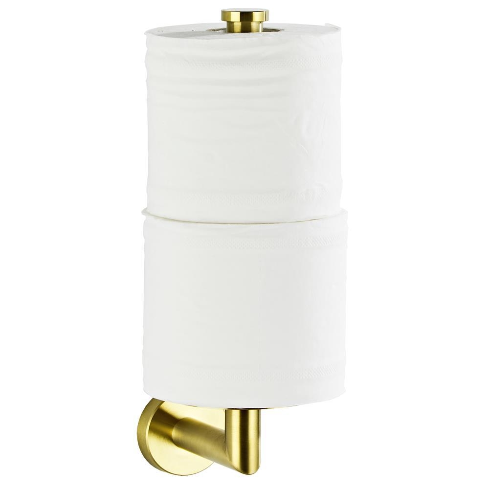 Gouden reserverolhouder badkamer afbeelding 2