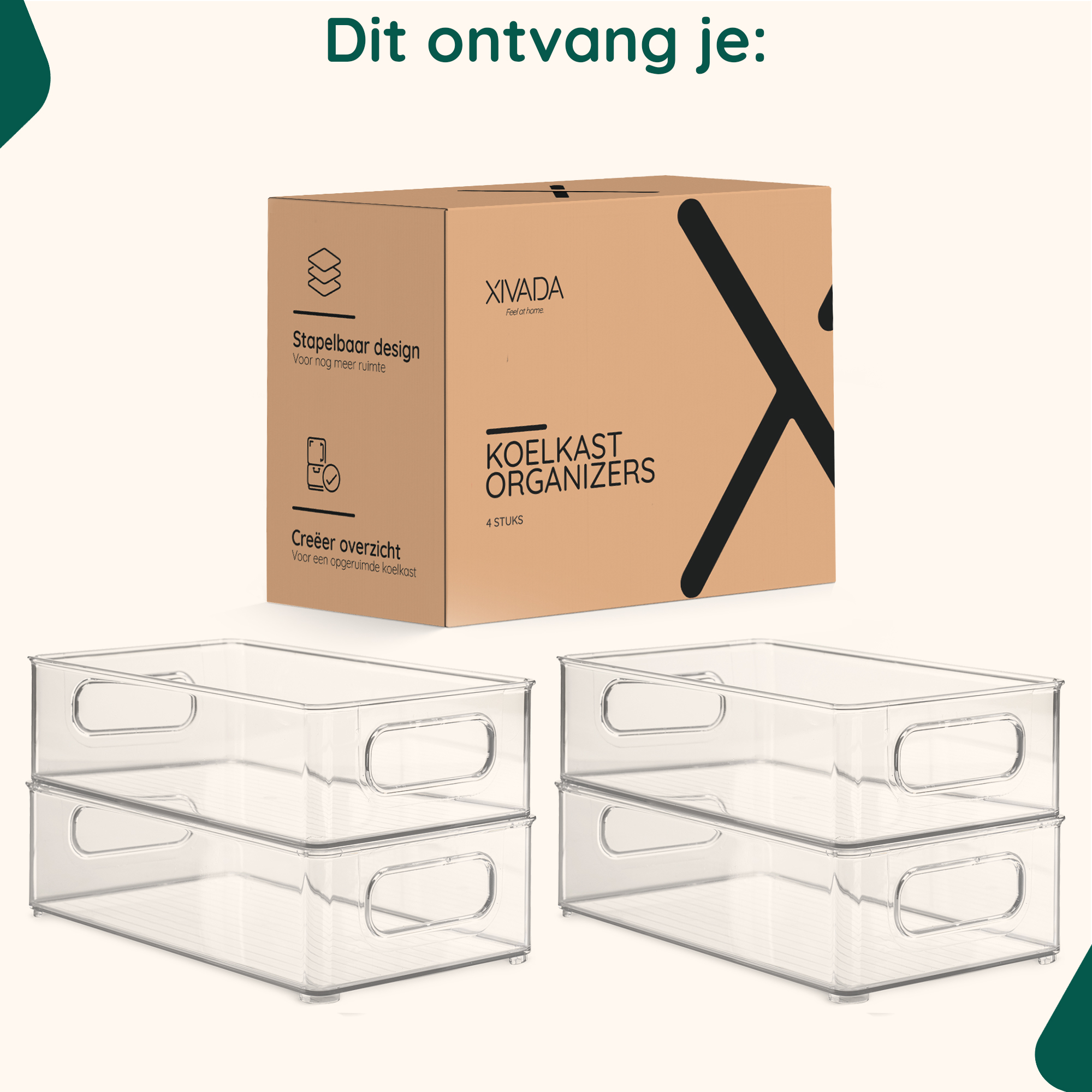 koelkast organizers set afbeelding 9