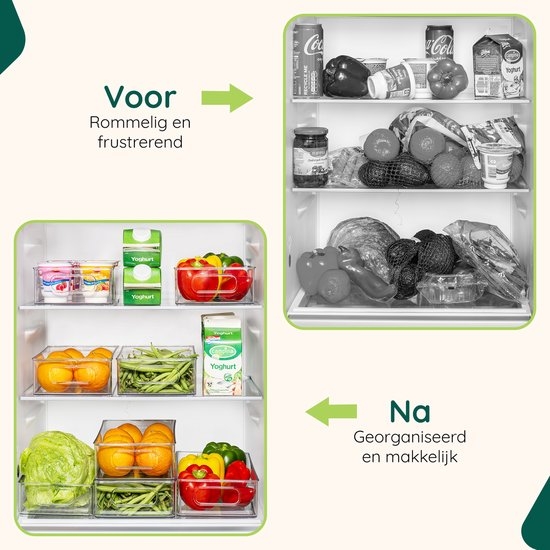 koelkast organizers set afbeelding 6
