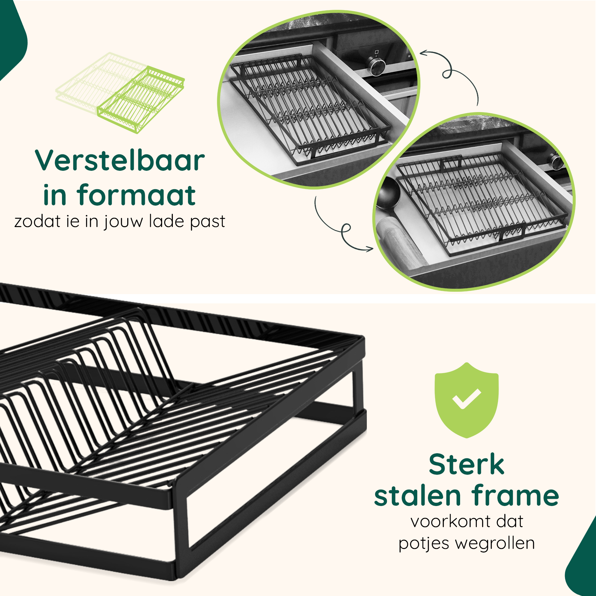Kruidenrek organizer lade afbeelding 6