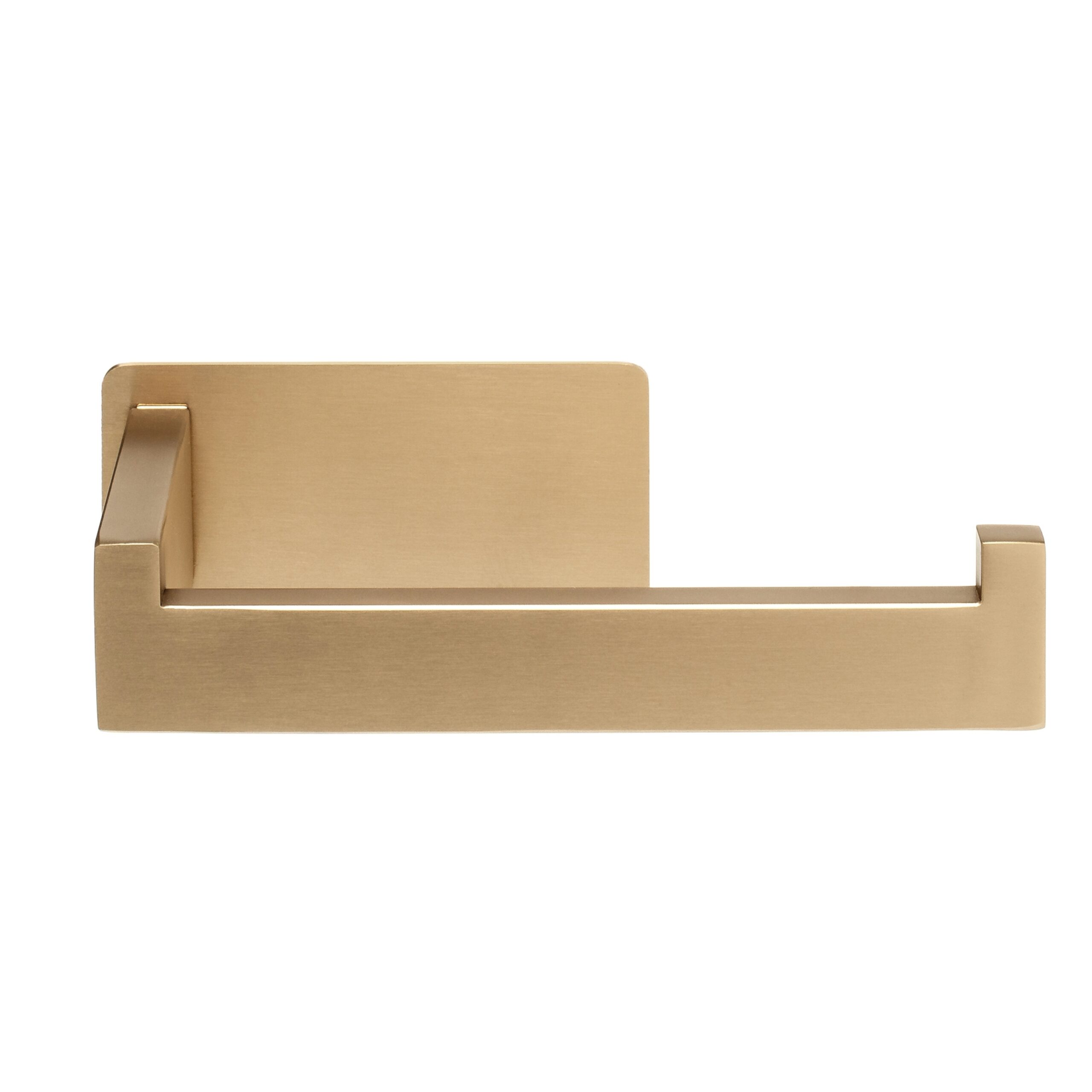 Gouden toiletrolhouder zelfklevend afbeelding 1