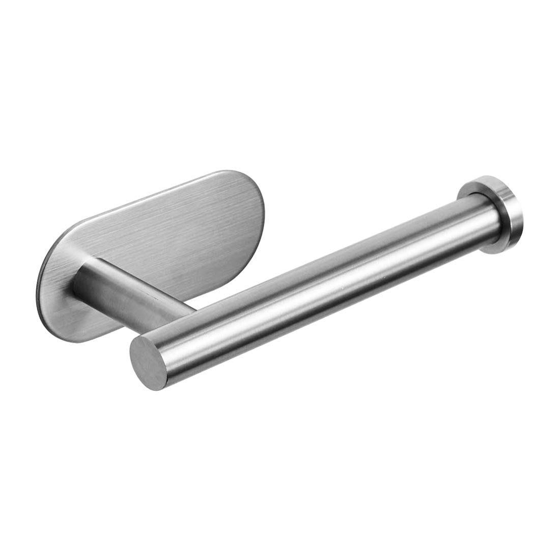 Zelfklevende toiletrolhouder zilver afbeelding 1