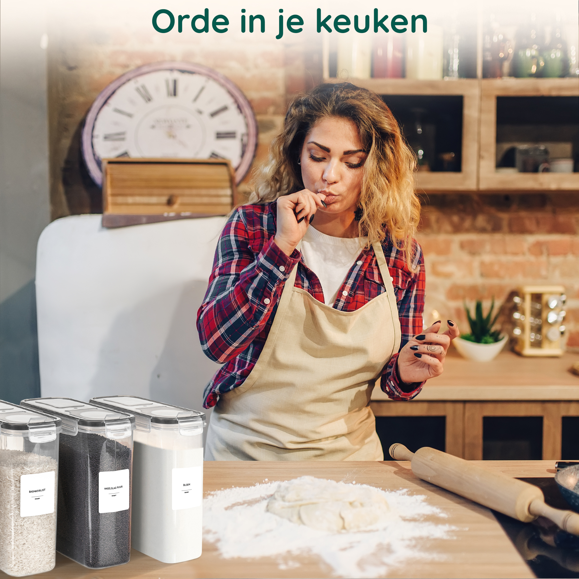 XIVADA voorraadbussen set 2.5L afbeelding 8