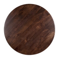 ronde Lila eettafel, ronde eettafel van hout, eettafel, tafel, boven