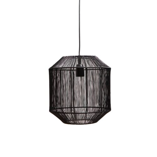 Hanglamp SENNA mat zwart Ø30x32cm – Default Title
