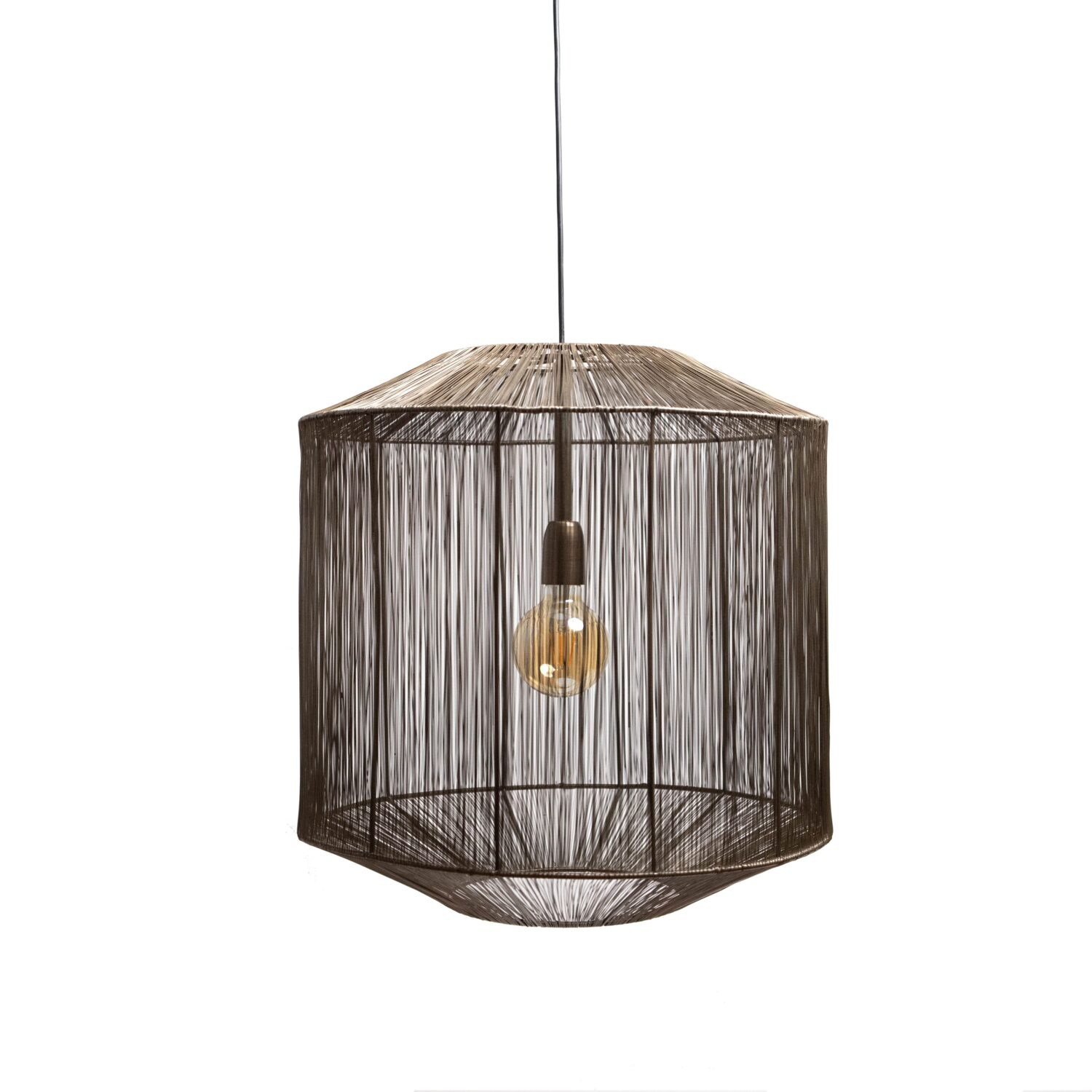 Hanglamp SENNA antiek brons Ø40x43cm – Default Title