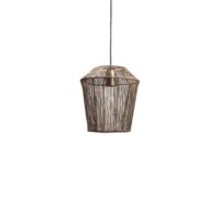 Hanglamp MILA antiek brons Ø22x24cm – Default Title