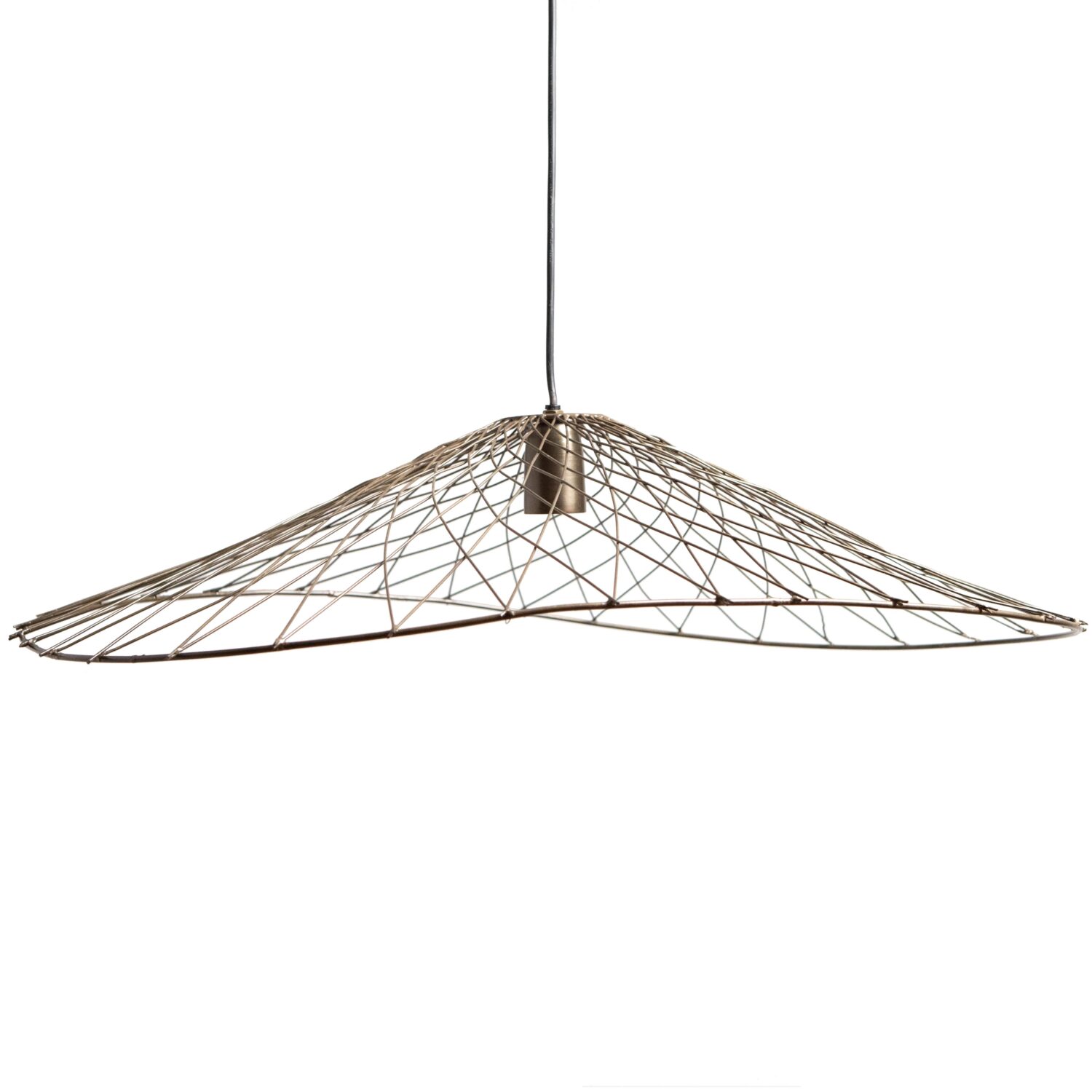 Hanglamp OLIVER antiek brons 70x60x15cm – Default Title