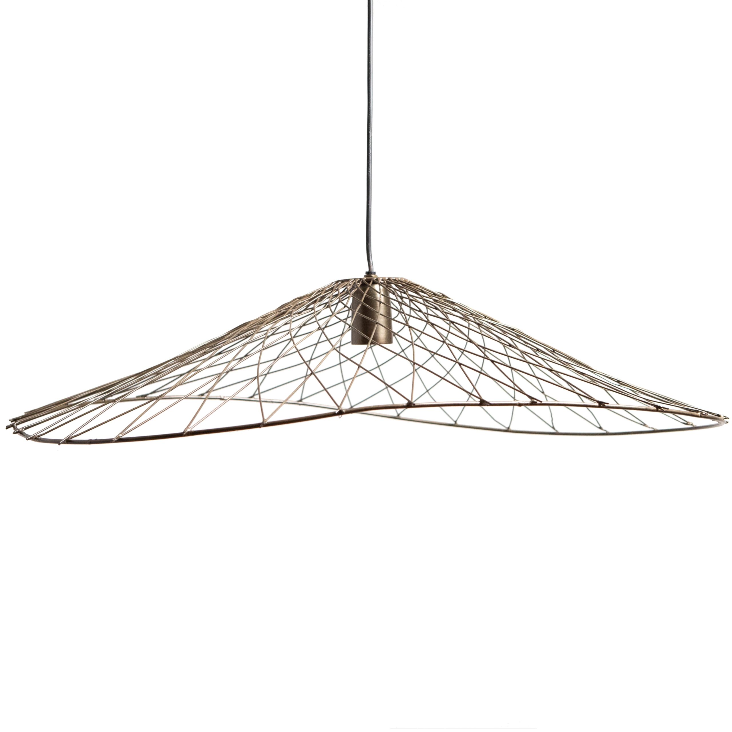 Hanglamp FARAH mat zwart Ø50x38cm – Default Title
