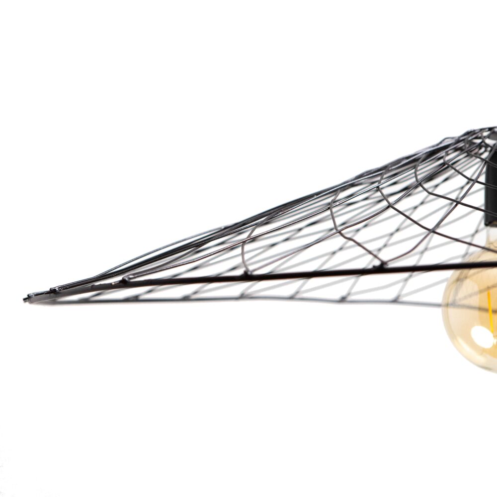 Hanglamp OLIVER mat zwart 70x60x15cm – Default Title