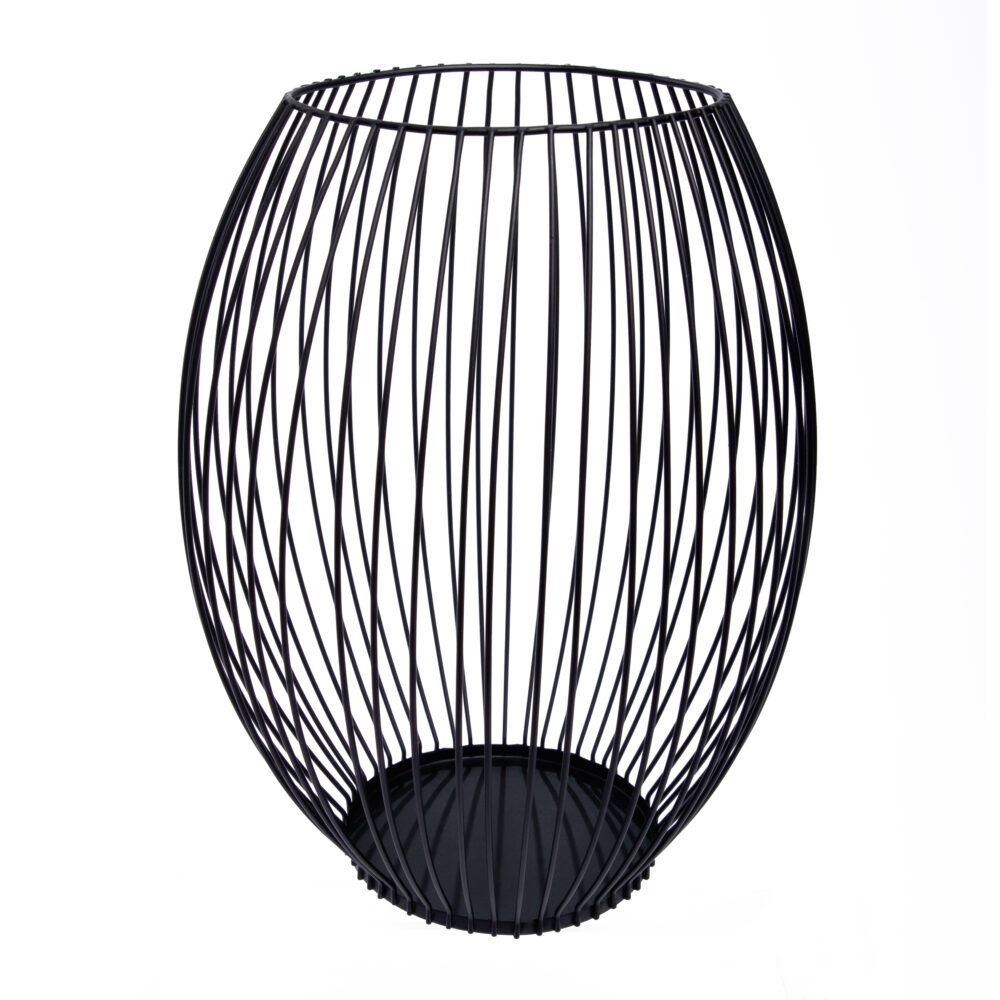 Zwarte kaarsenhouder, kaarsenhouder, QUVIO kaarsenhouder met frame, kaarsenstandaard, zwarte metalen frame, kaarsenhouder van metaal, kaarsenhouder zwart, kaarsenhouder met frame,
