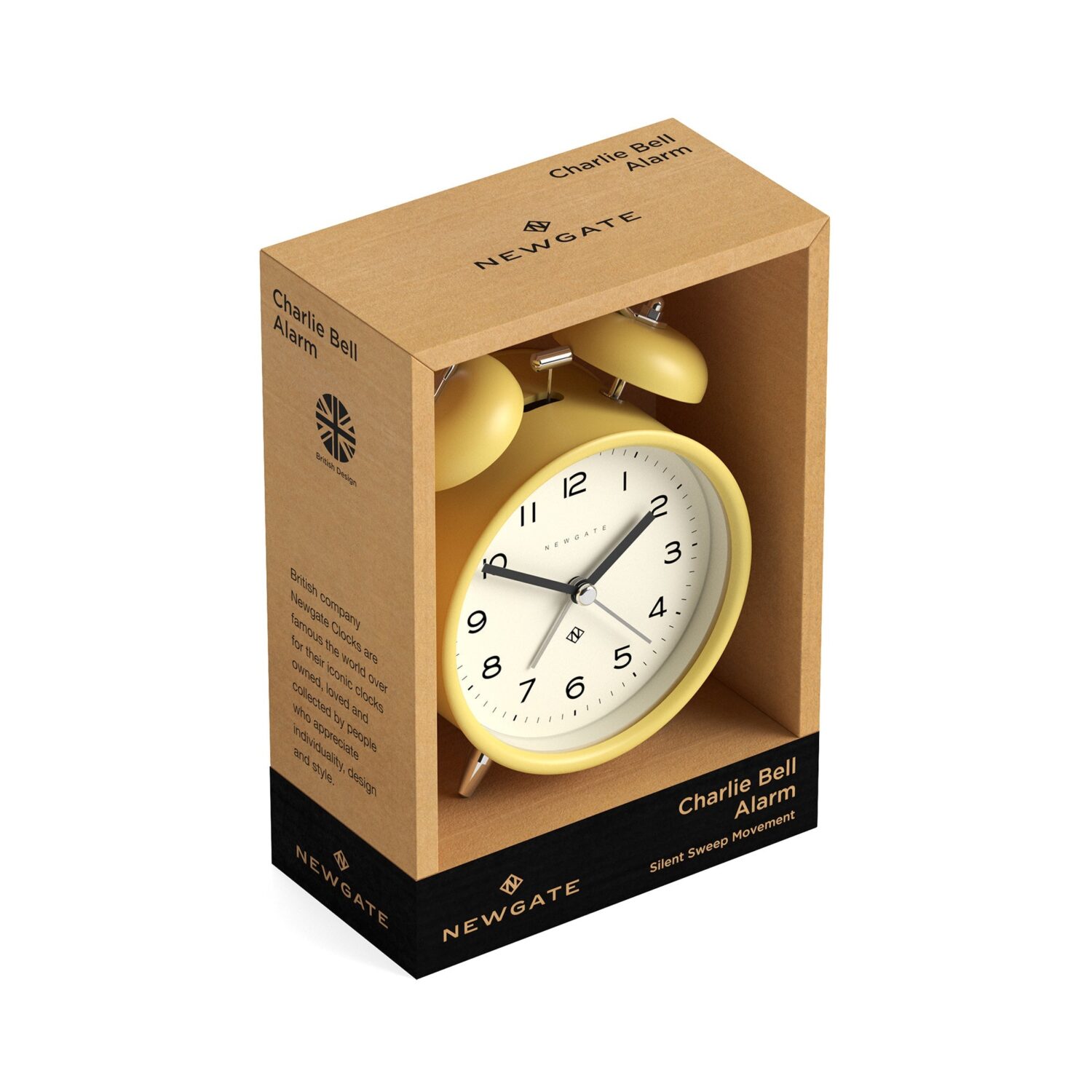 Newgate Echo CBM134CHY – Geel – wekker