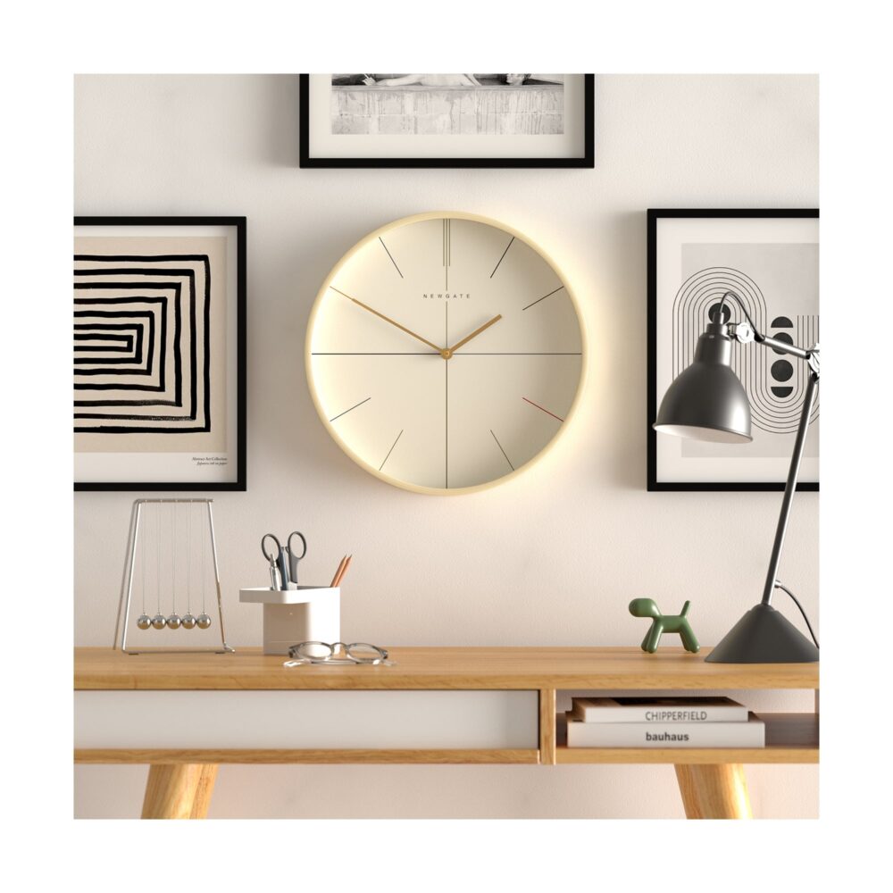 Newgate Mr Clarke Hockey MRC336PLY40 – Licht multiplex – Wandklok