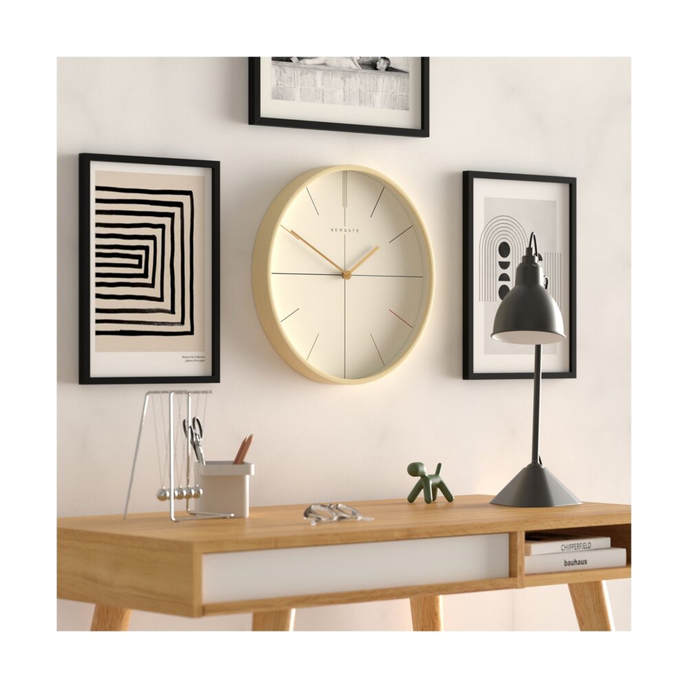 Newgate Mr Clarke Hockey MRC336PLY40 – Licht multiplex – Wandklok