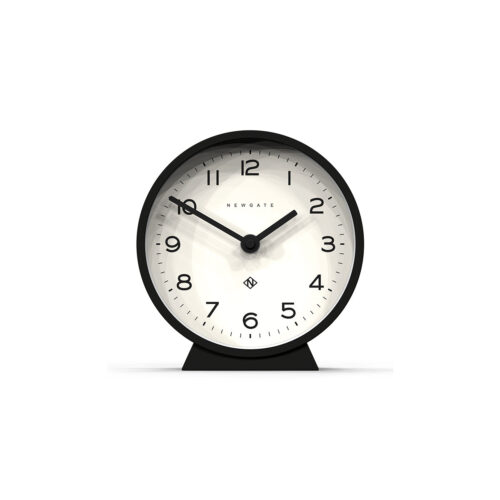 Newgate M Mantel tafelklok MMAN678CK – Zwart