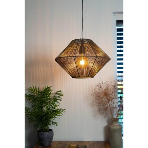 Hanglamp CHARLY antiek brons Ø50x34cm – Default Title