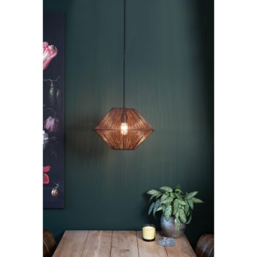 Hanglamp CHARLY antiek brons Ø30x20cm – Default Title