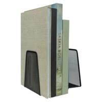 stalen boekensteunen set van 2