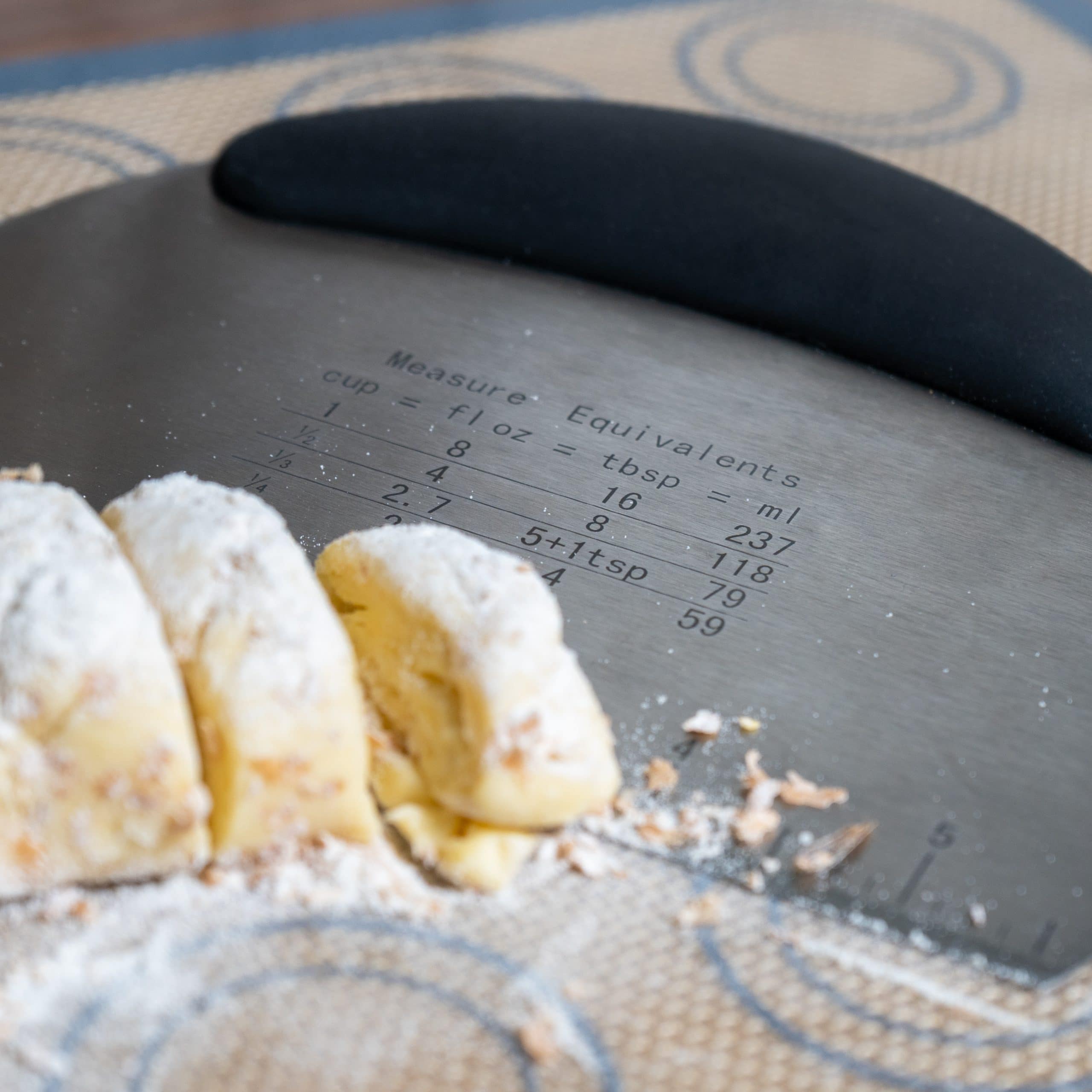 deegschraper met handvat