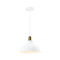witte hanglamp aluminium