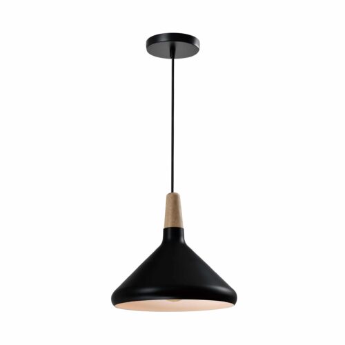 Scandinavische hanglamp zwart