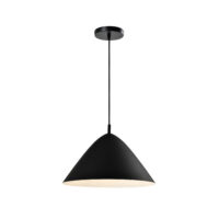 retro zwarte hoed hanglamp