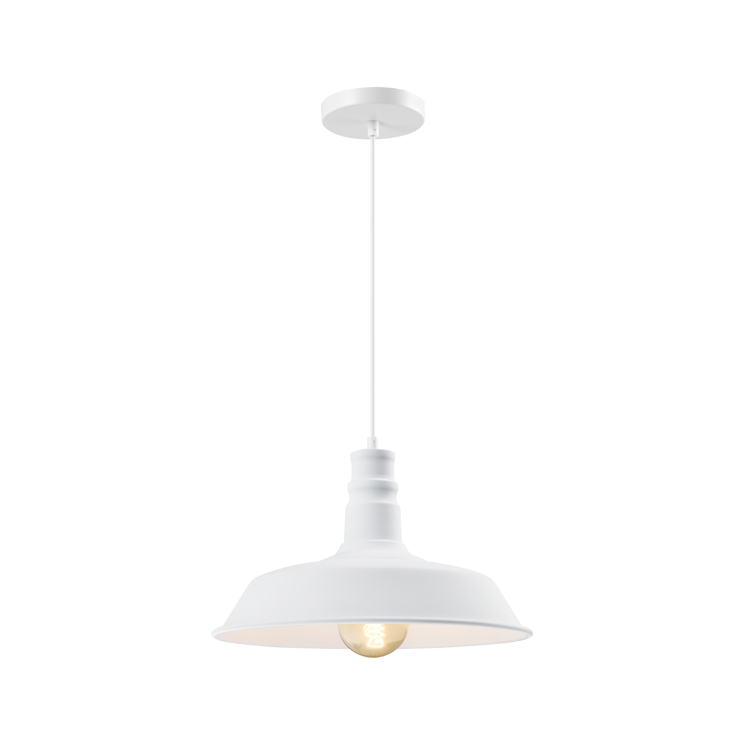 witte vintage cafe hanglamp