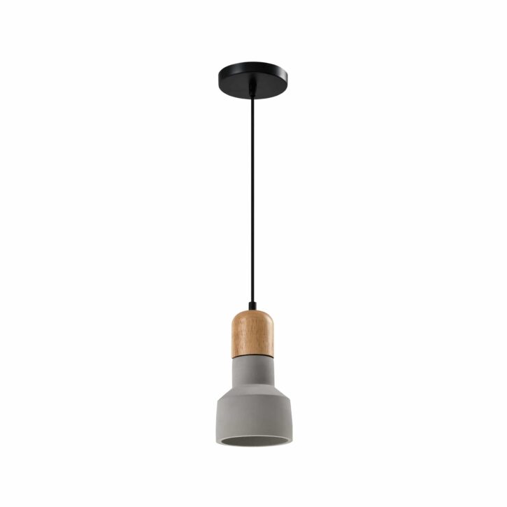 landelijke hanglamp grijs