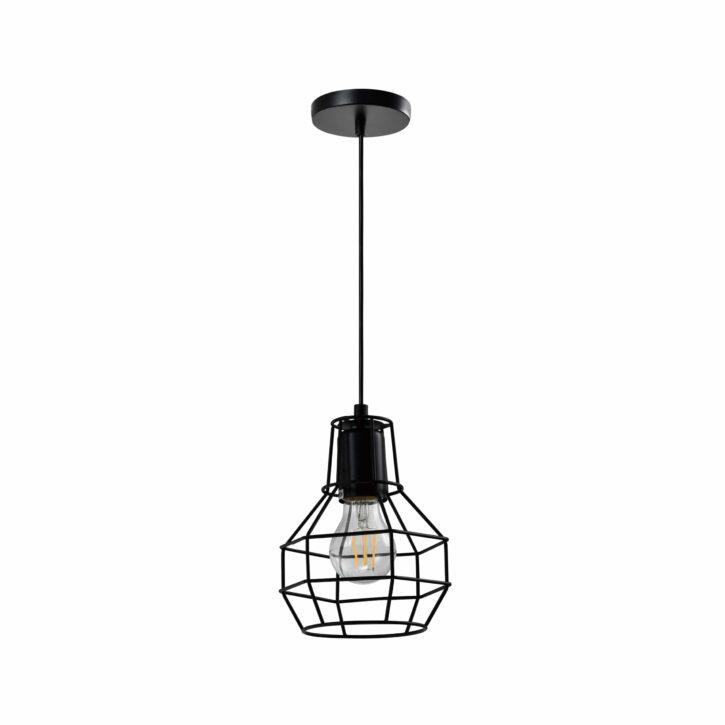 Draadlamp bol industrieel