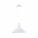 Witte lamp met een diameter van 28 centimeter