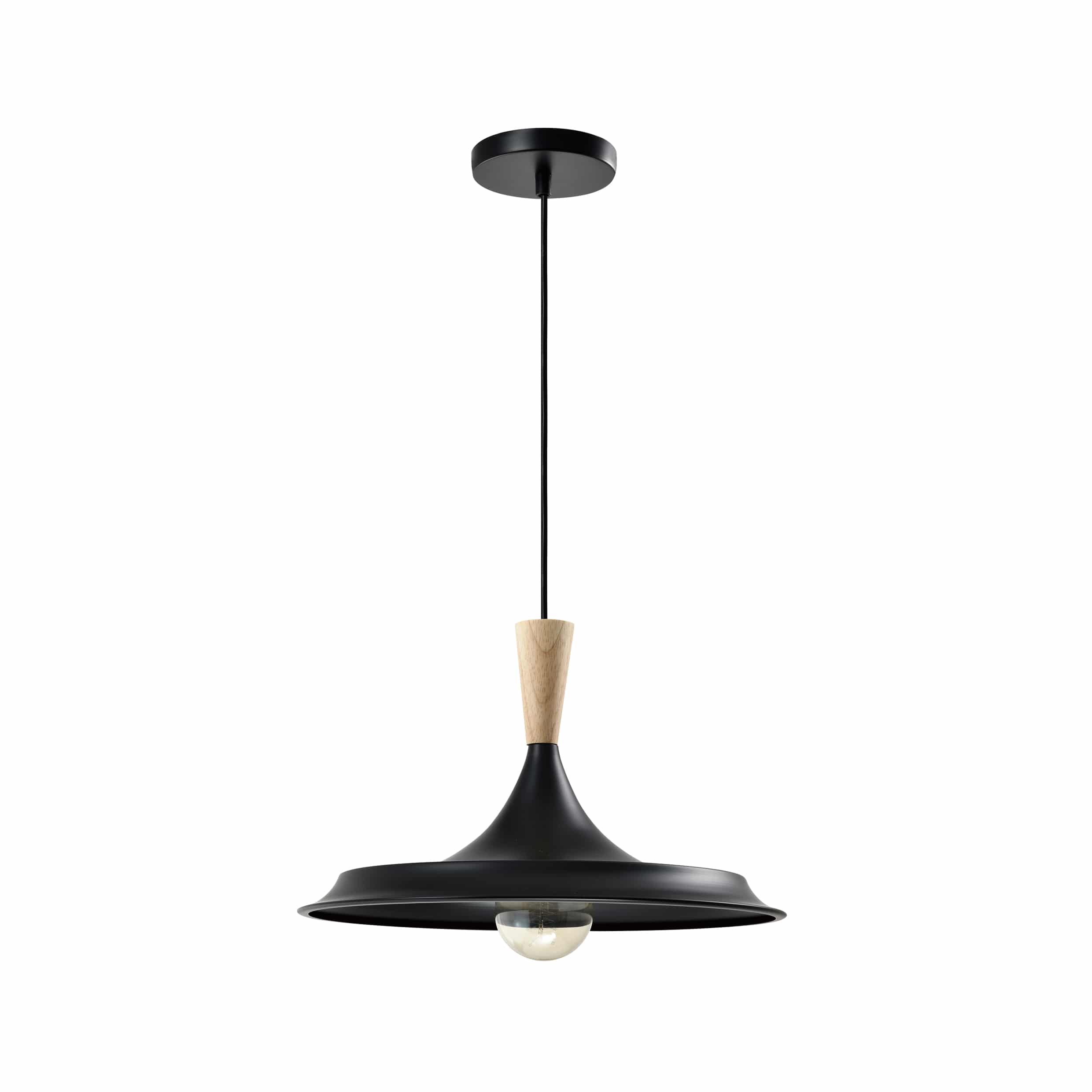 Zwarte retro verlichting
