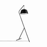 staande lamp met een vintage desing