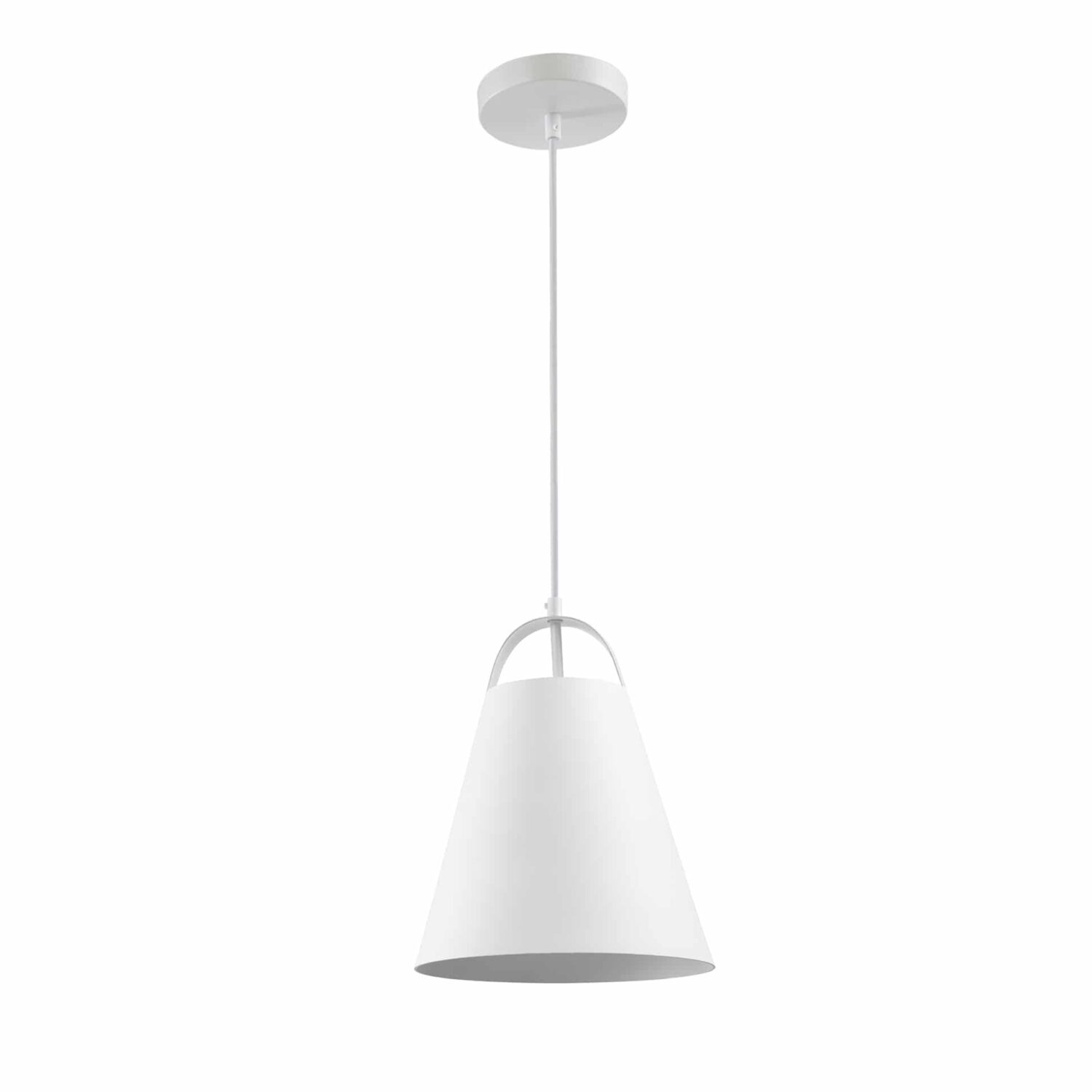 Wit moderne verlichting