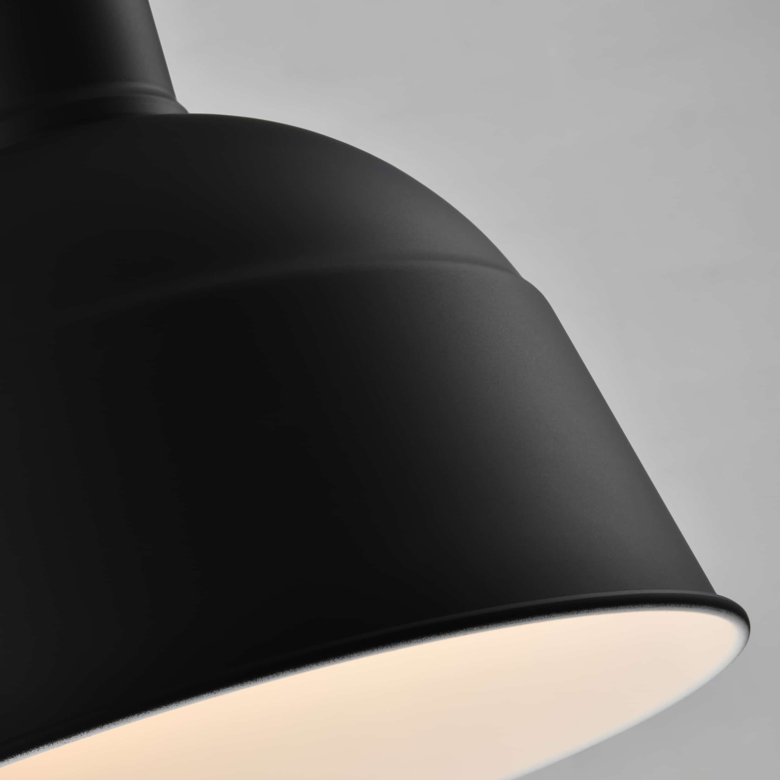 Ronde fabriekslamp met een diameter van 33 cm