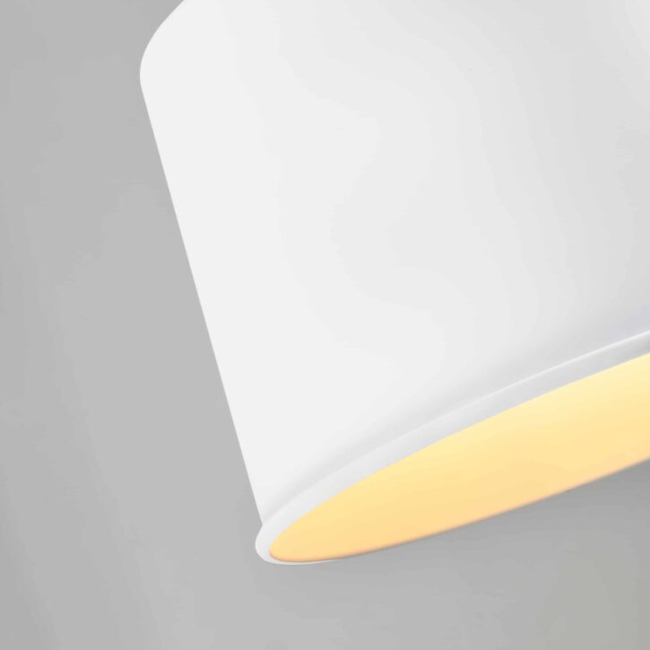 Witte hanglamp in vintage stijl