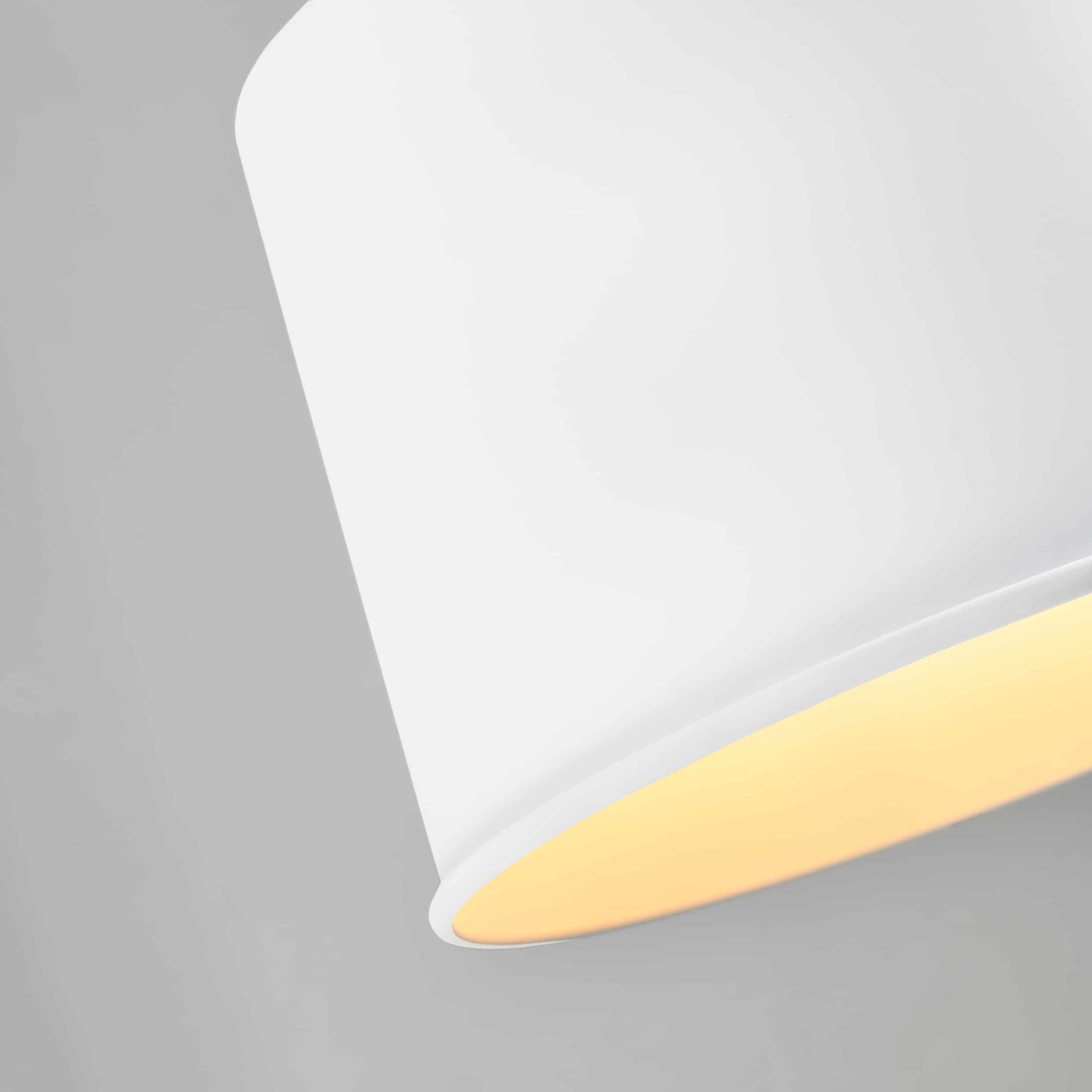 Witte hanglamp in vintage stijl