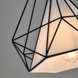draadlamp in kegelvorm