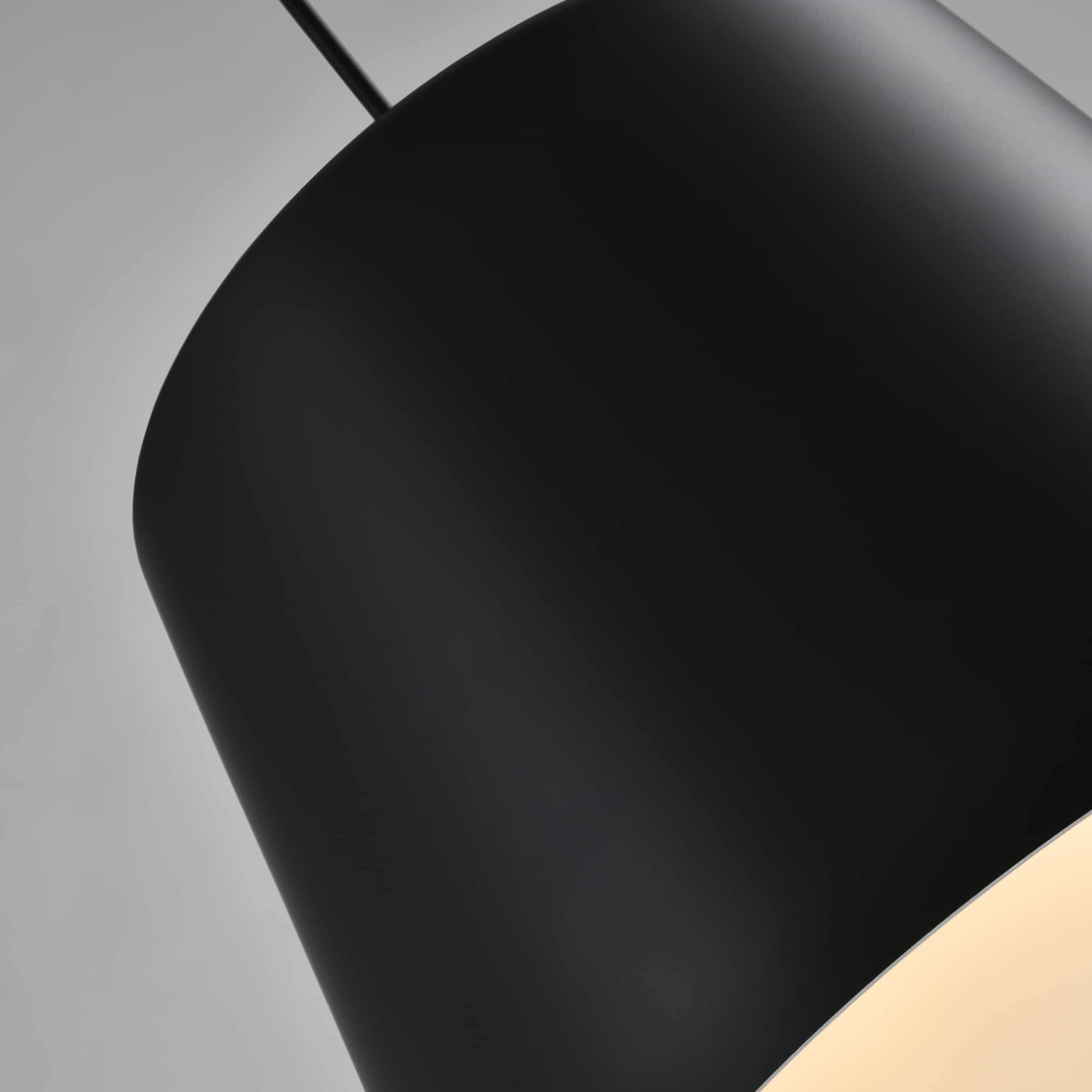 Moderne zwarte verlichting van QUVIO