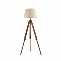 Houten driepoten verlichting