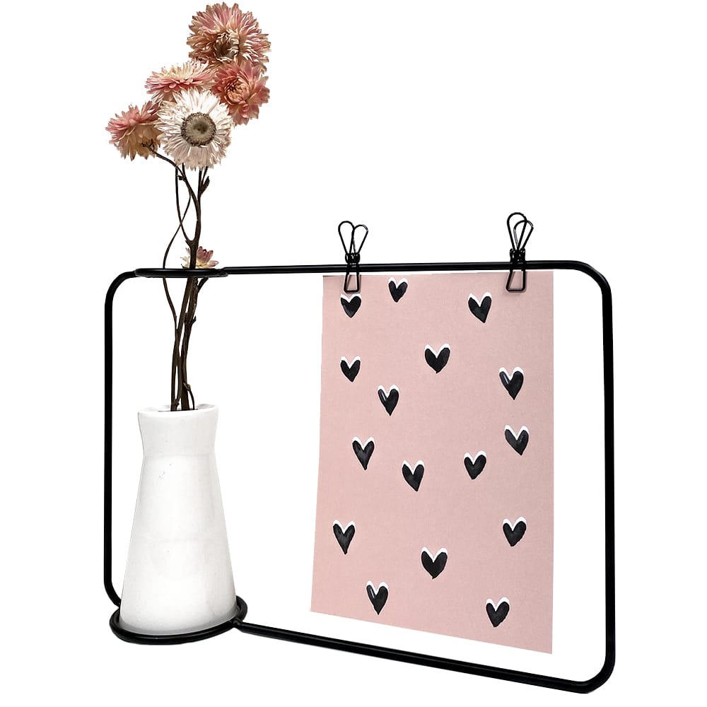 fotoframe met vaasje