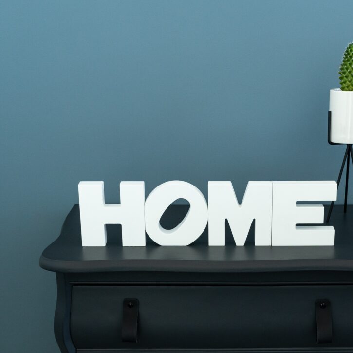 Sierletters voor in huis