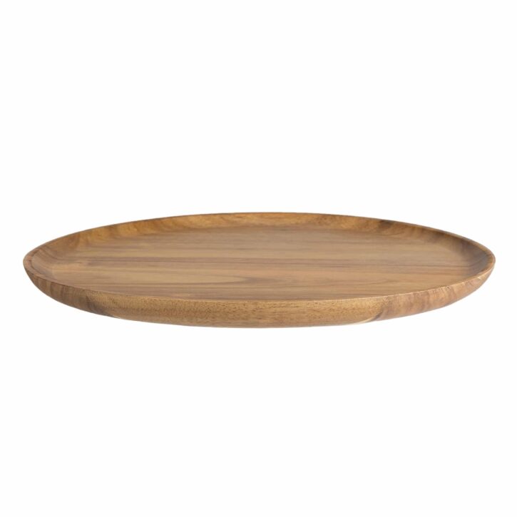 Rond Houten schaaltje
