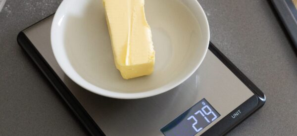 RVS weegschaal voor in de keuken